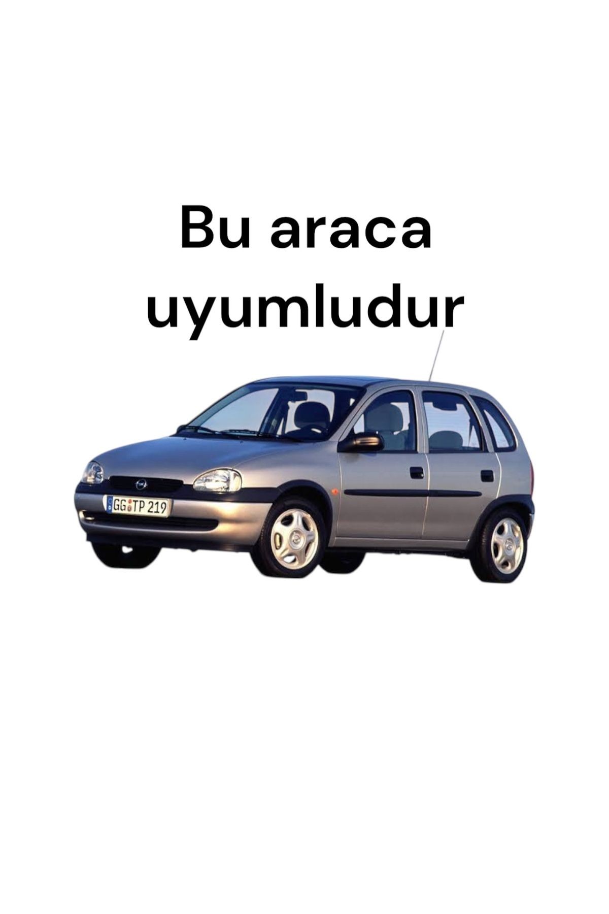Opel corsa B 1993-2000 bagaj rafı pandizot