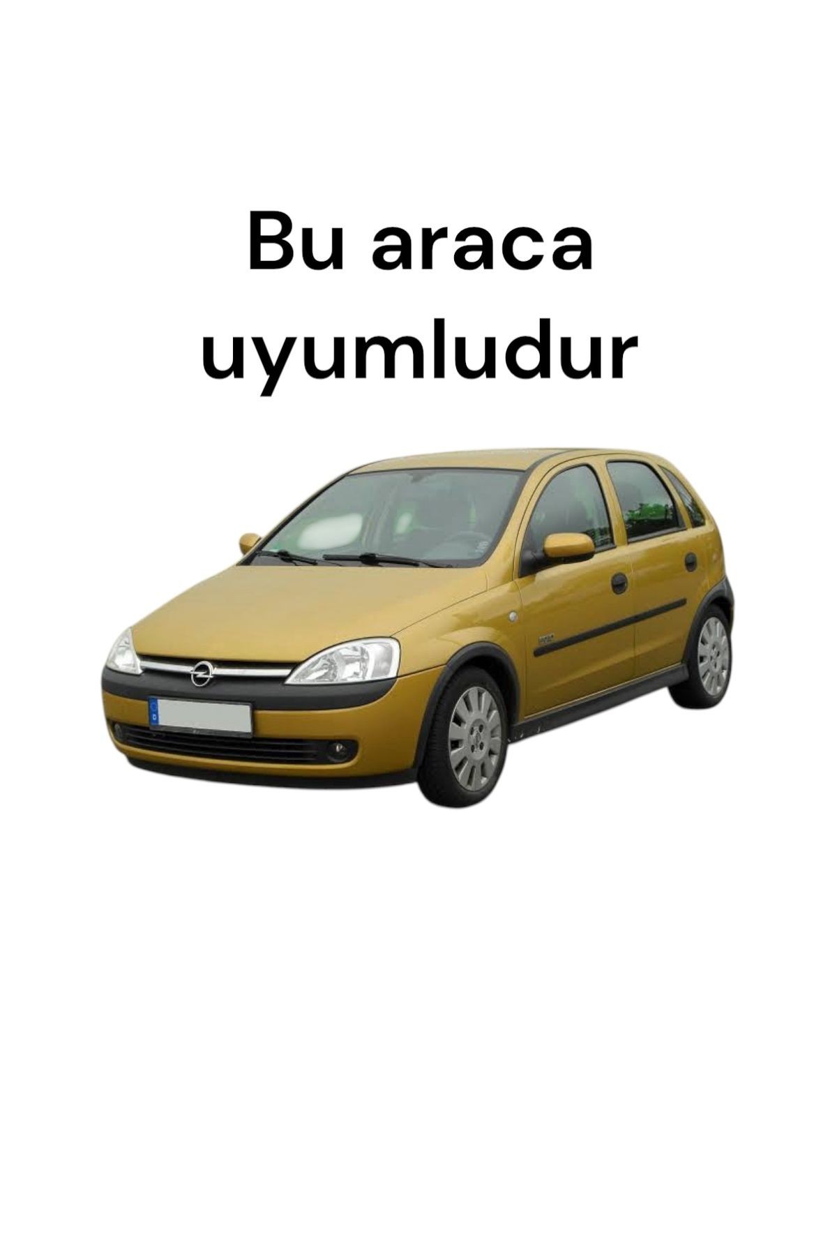 Opel Corsa C 2001–2006 Pandizot Bagaj Rafı 