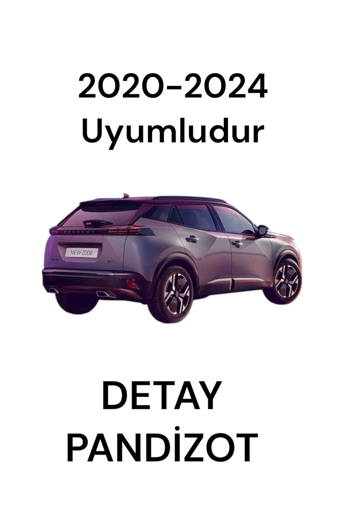 Peugeot 2008 2020–2024 Pandizot Bagaj Rafı