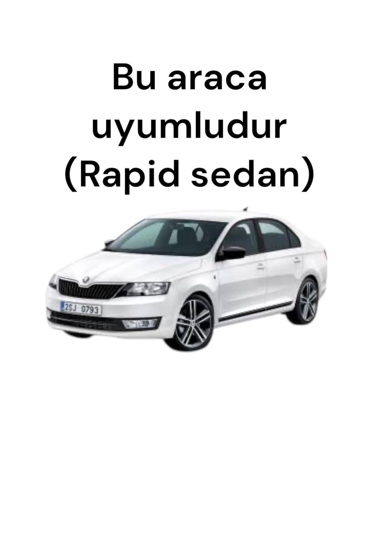 Skoda Rapid Sedan 2012–2017 Pandizot Bagaj Rafı