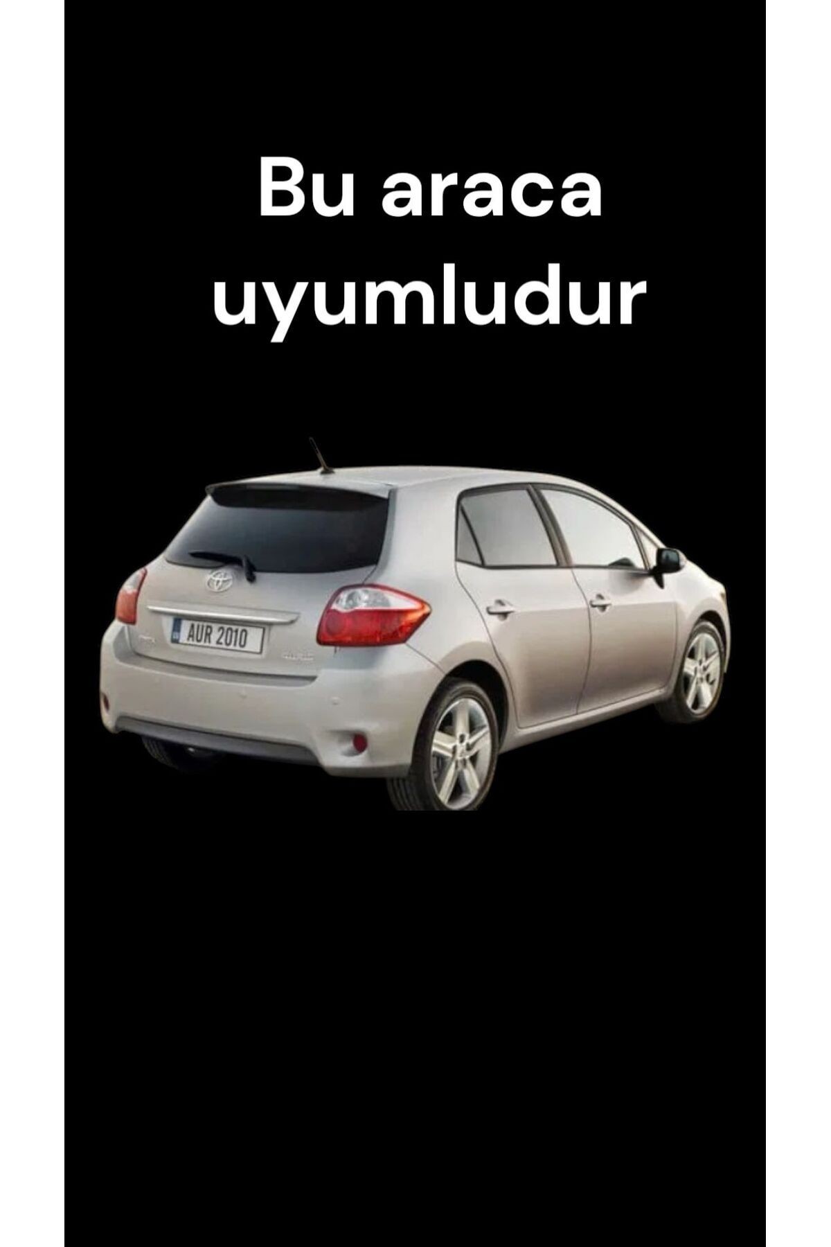 TOYOTA AURİS 2008-2012 PANDİZOT BAGAJ RAFI