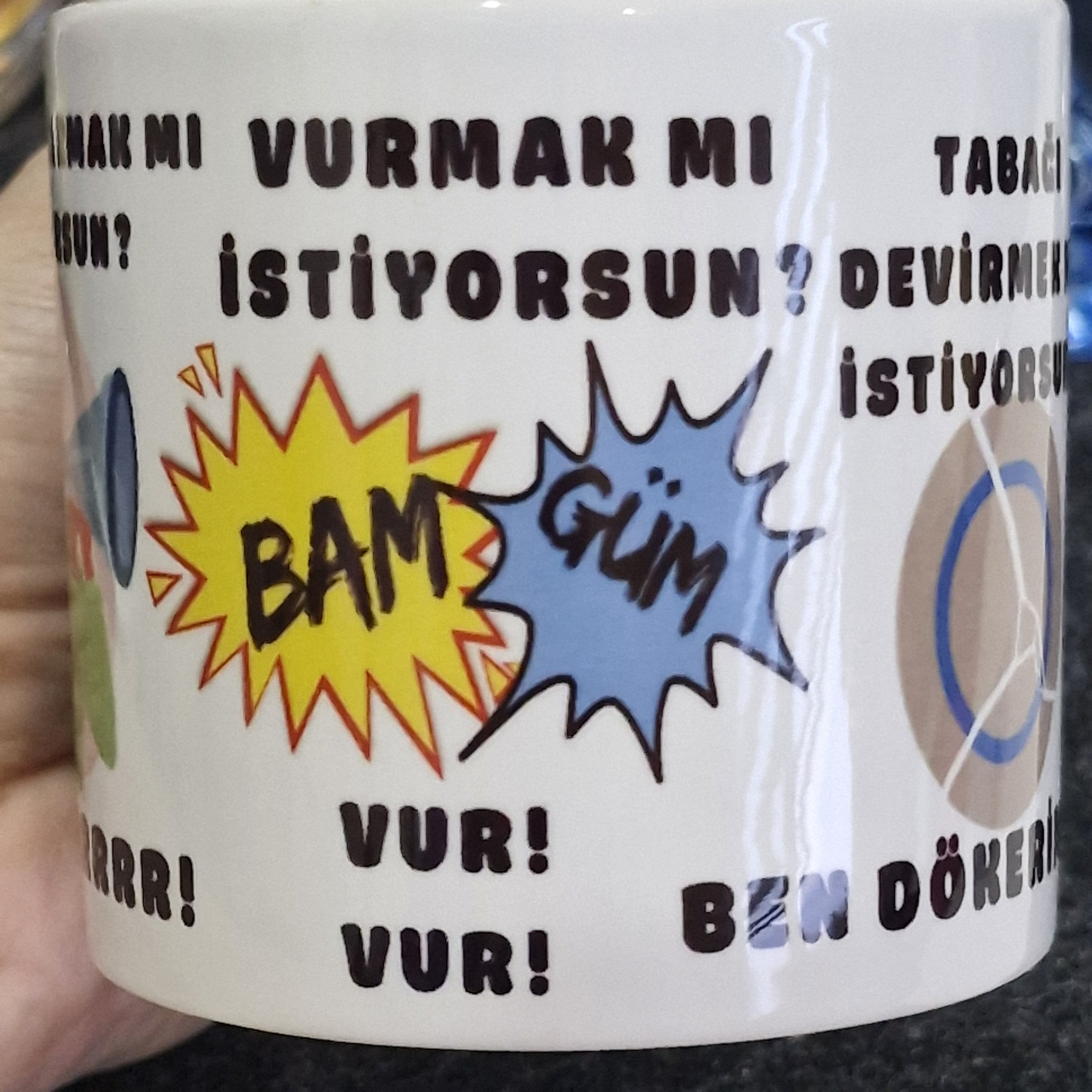 BANA BAĞIRMAK MI İSTİYORSUN TEMALI 150 - 225 - 300 ML. KUPA