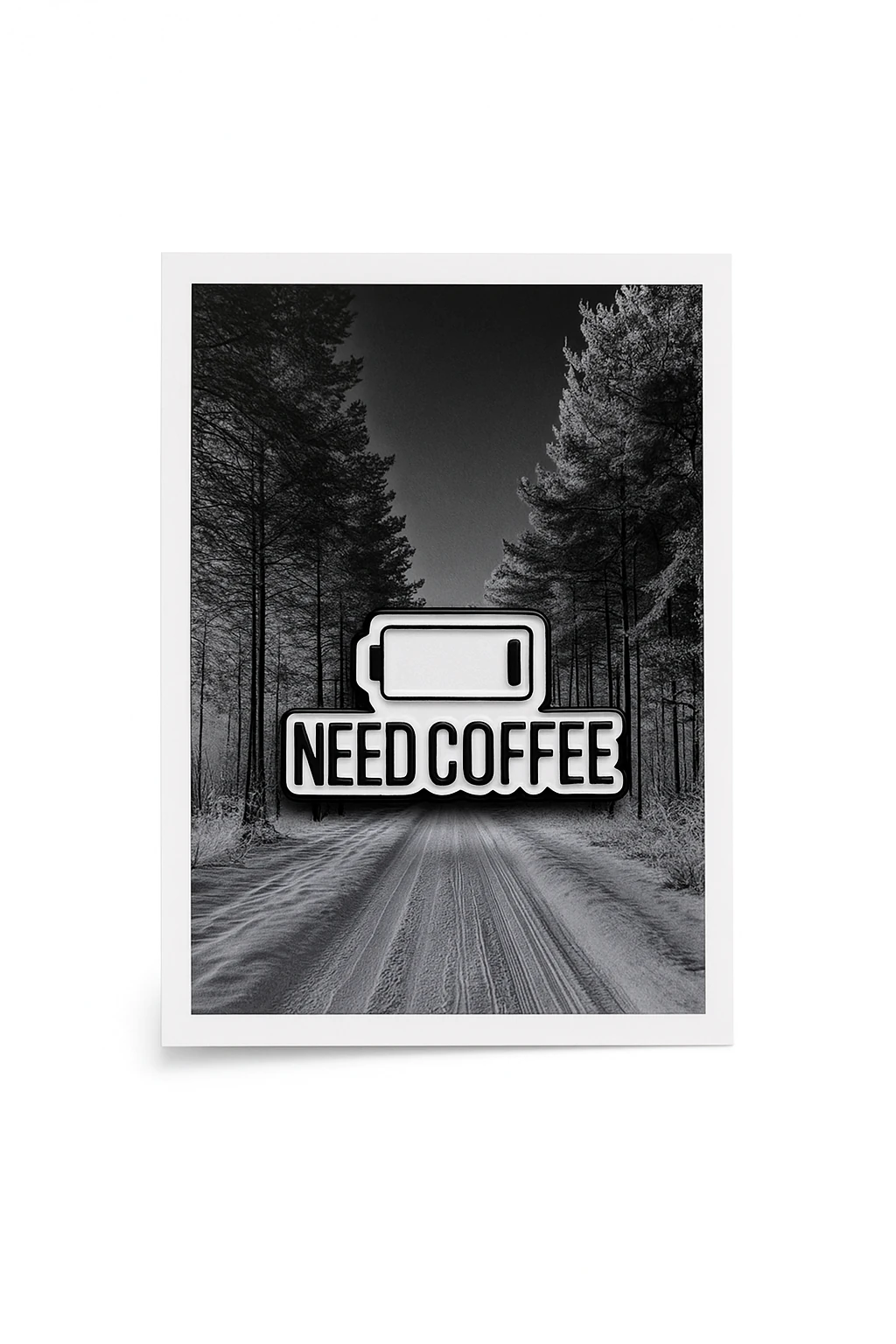 Need Coffee Broş image