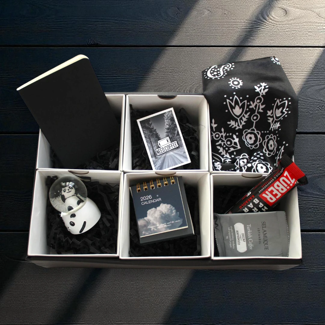 Siyah Kurumsal Hediye Kutusu