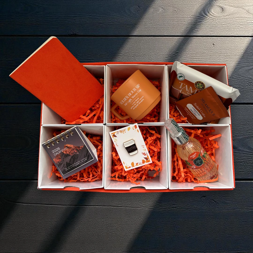 Turuncu Kurumsal Hediye Kutusu image