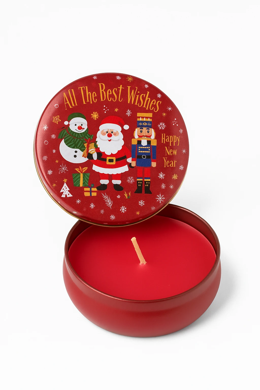 Siyah Yılbaşı Hediye Kutusu