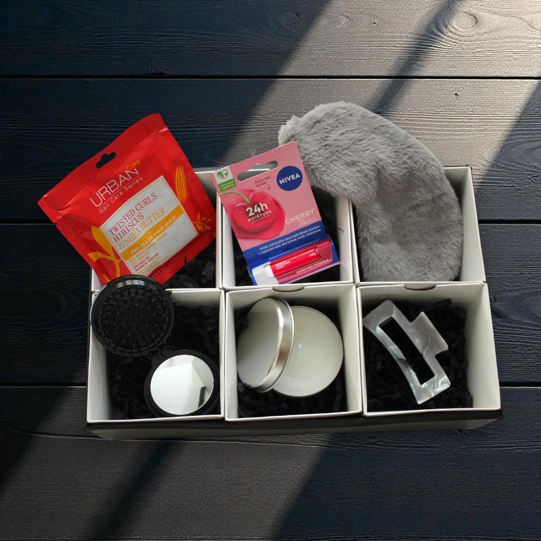 Siyah Doğum Günü Hediye Kutusu