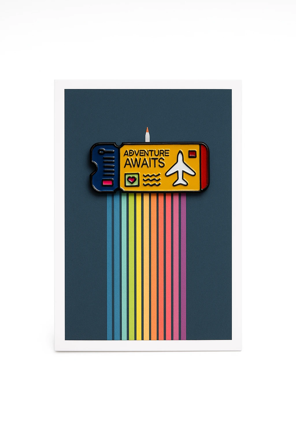 Uçak Bileti Broş image