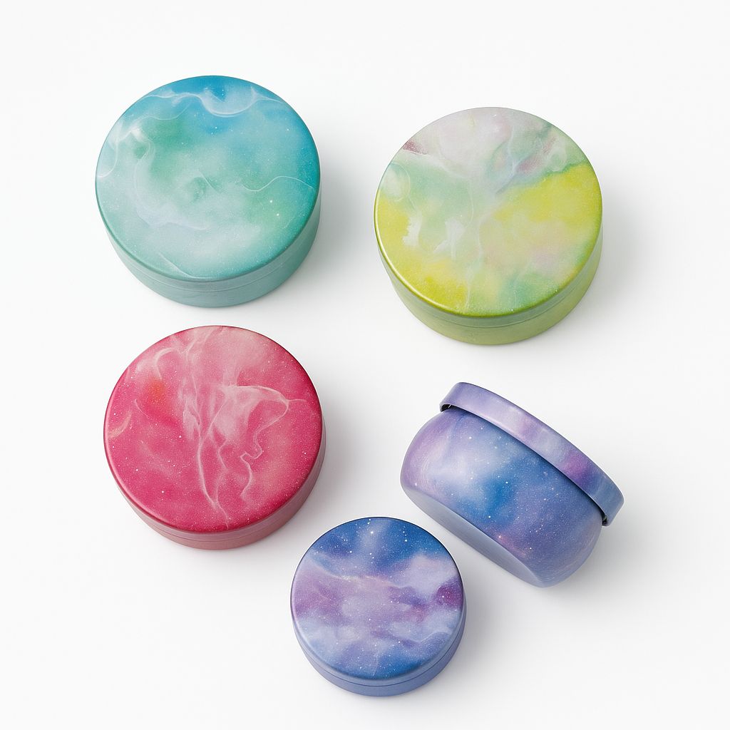 Lacivert Doğum Günü Hediye Kutusu