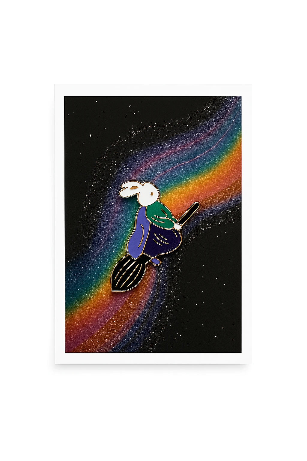 Uçan Tavşan Broş image