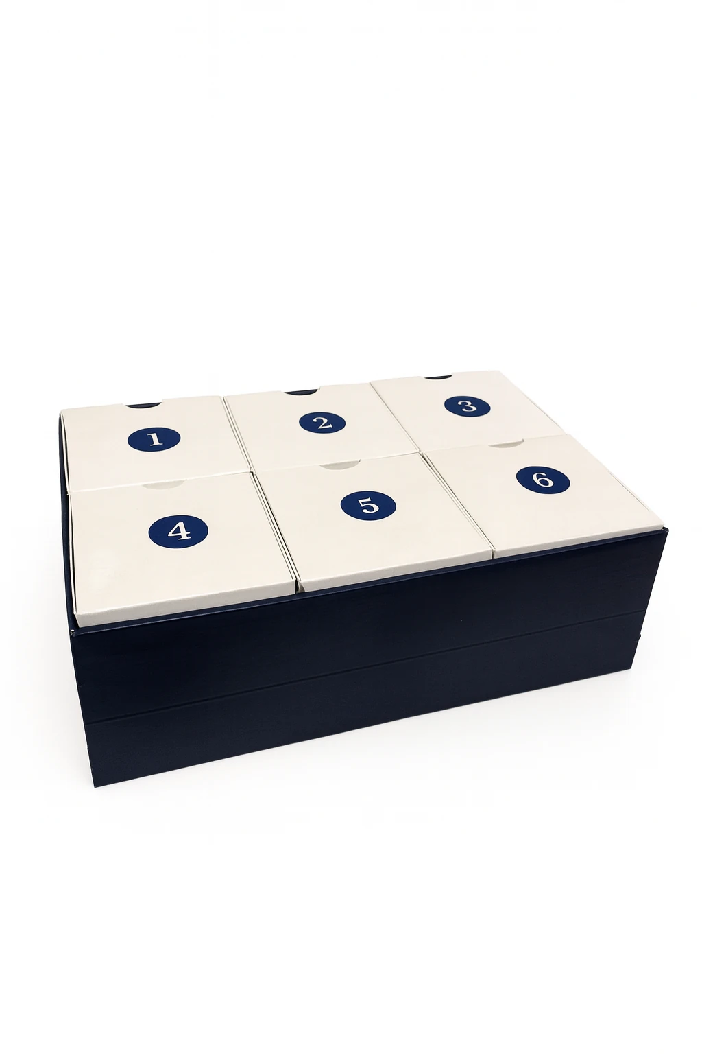 Lacivert Yılbaşı Hediye Kutusu