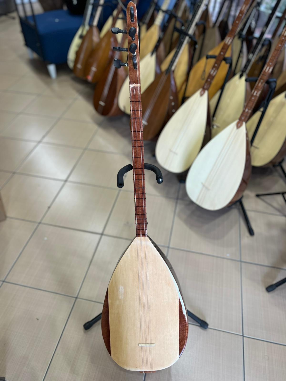 Filetolu Kısa Sap Bağlama (kılıf, yedek tel ve mızrap hediye)