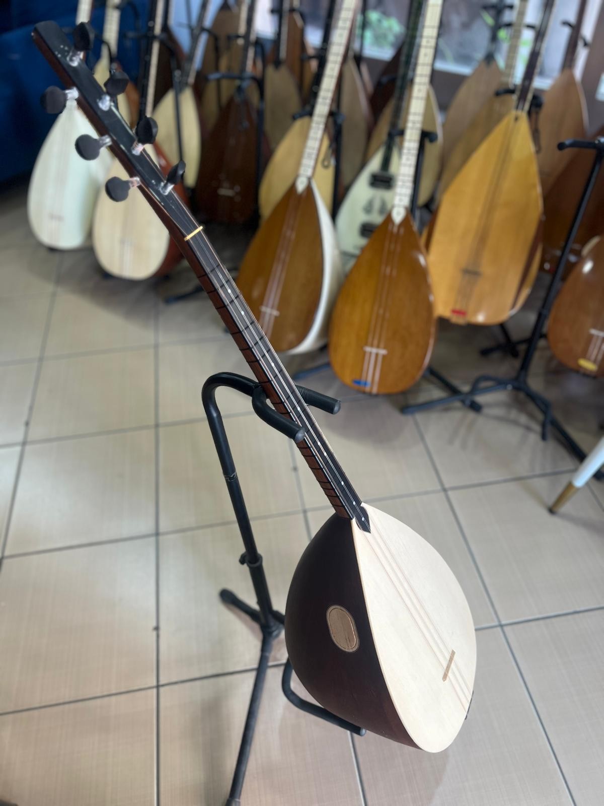 Ardıç Tekne Profesyonel Kısa Sap Bağlama (soft kılıf, yedek tel ve mızrap hediye)
