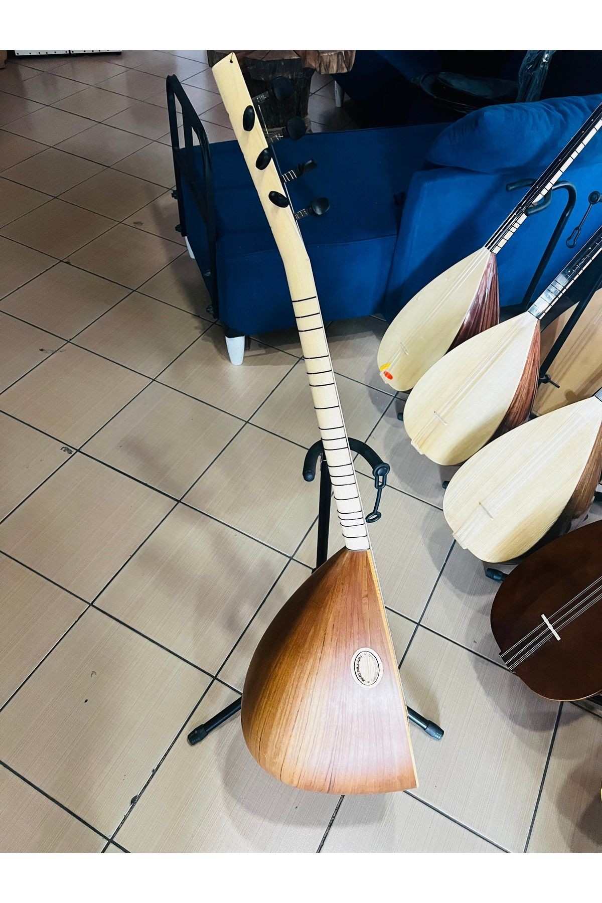 Profesyonel dut kısa sap bağlama +softcase+yedek tel+mızraplar
