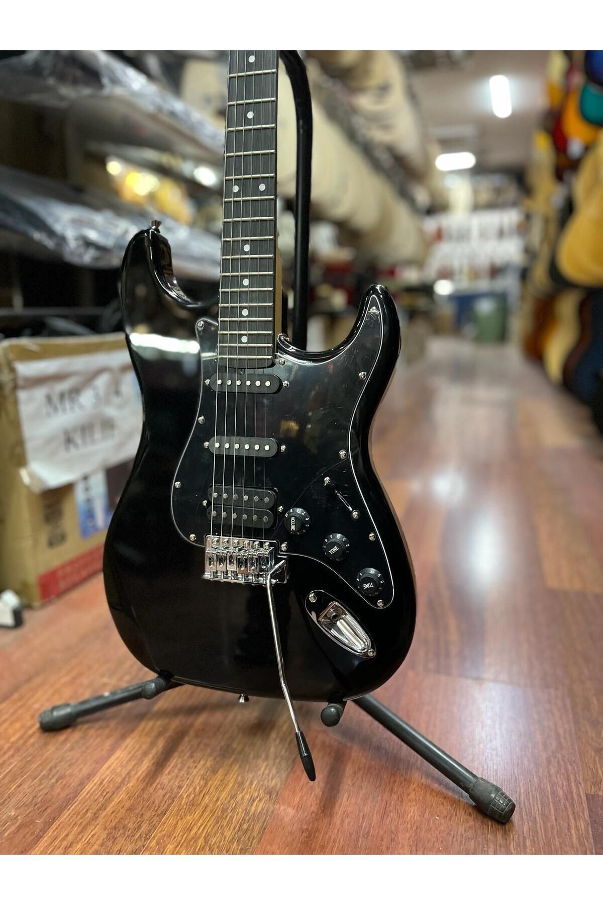 Lilya Elektro Gitar Strat 2 Single 1 Humbacker Hss