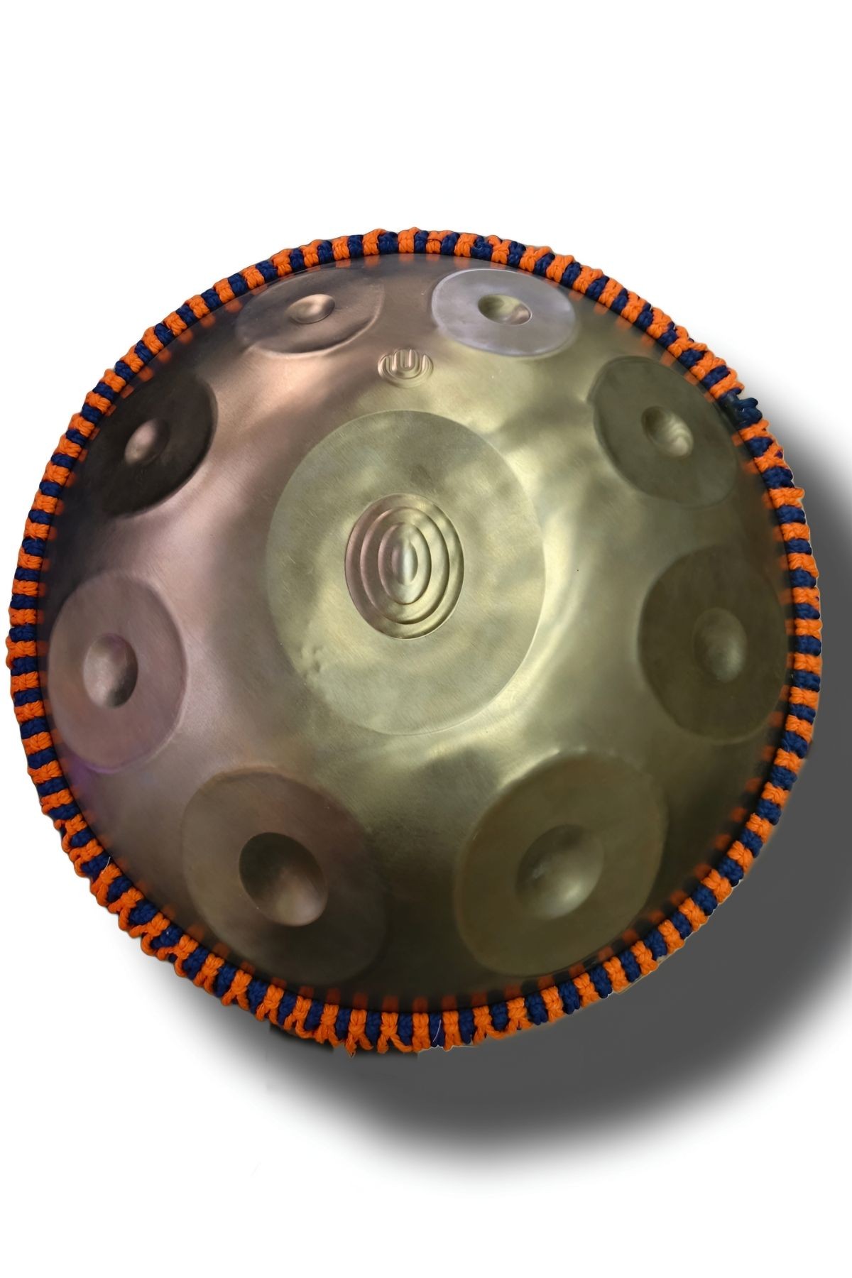 Titanium Handpan 9 nota Re Minör - Kılıflı (renkli kuşak hediye)