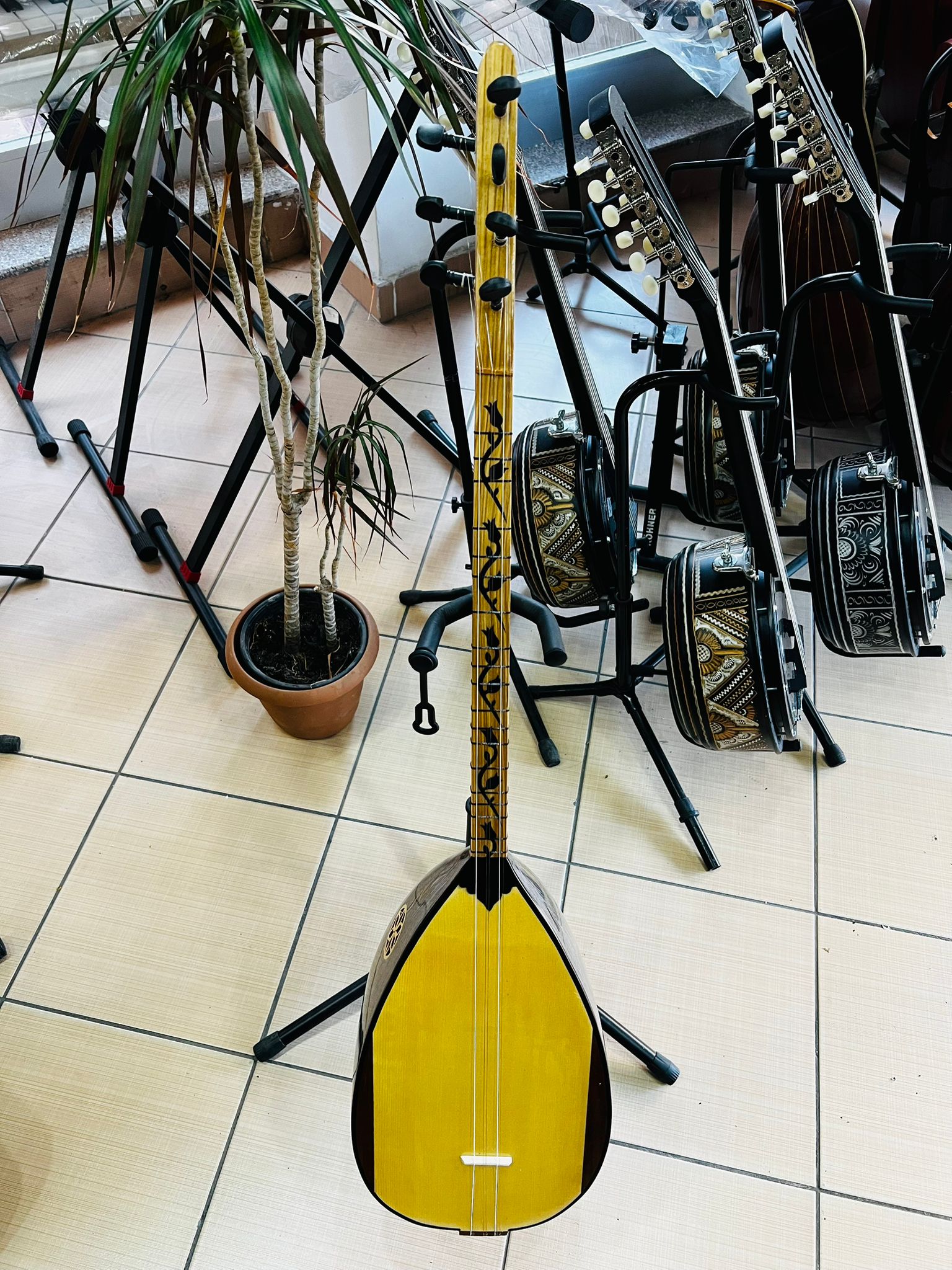 KISA SAP BAĞLAMA+KILIF+YEDEK TEL +MIZRAPLAR
