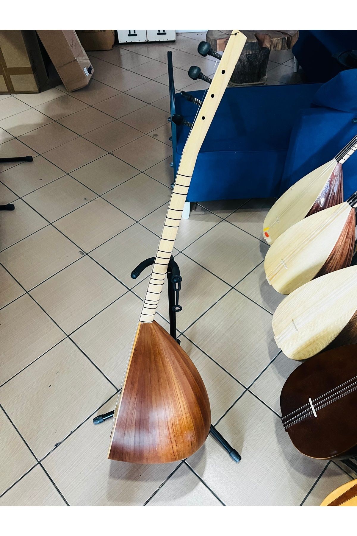 Profesyonel dut kısa sap bağlama +softcase+yedek tel+mızraplar