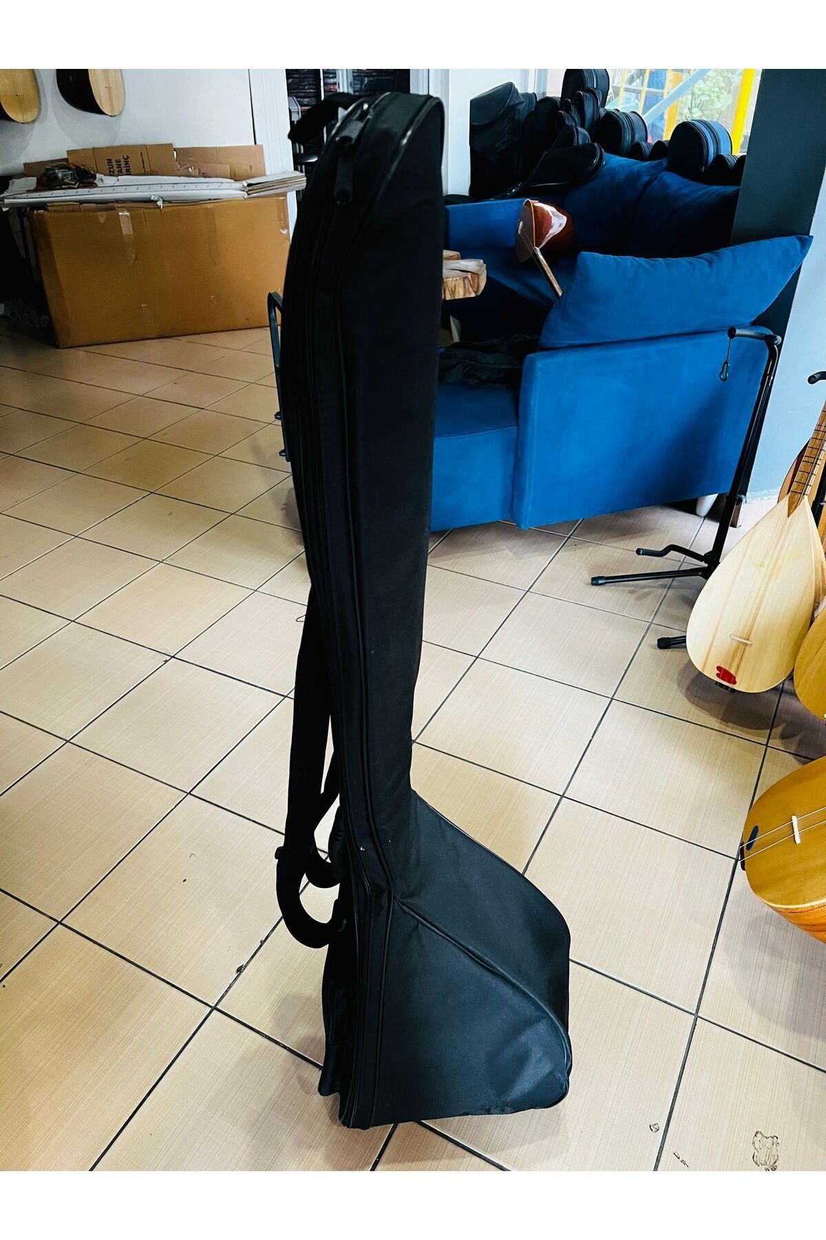 Su geçirmez soft kalın uzun sap bağlama kılıfı