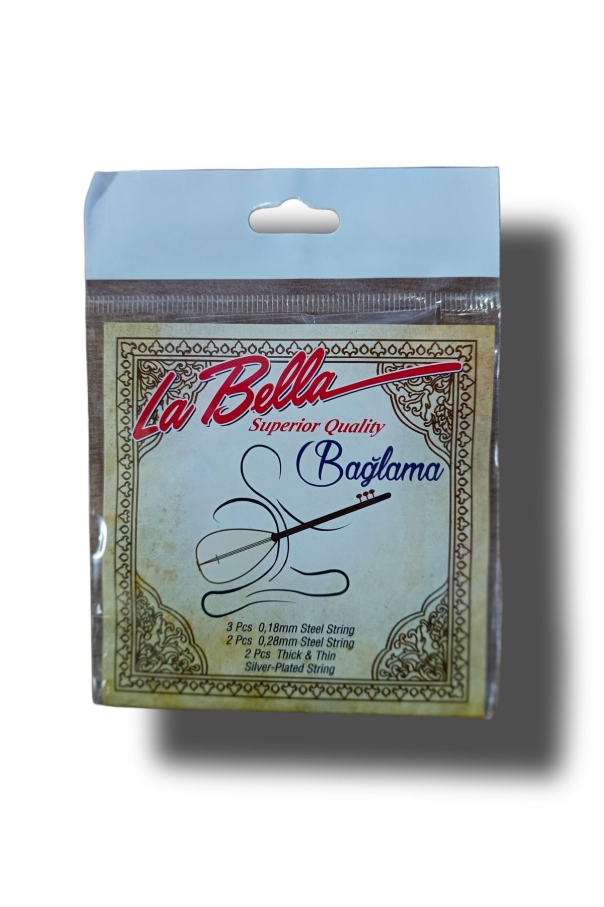 La Bella kısa sap bağlama teli seti