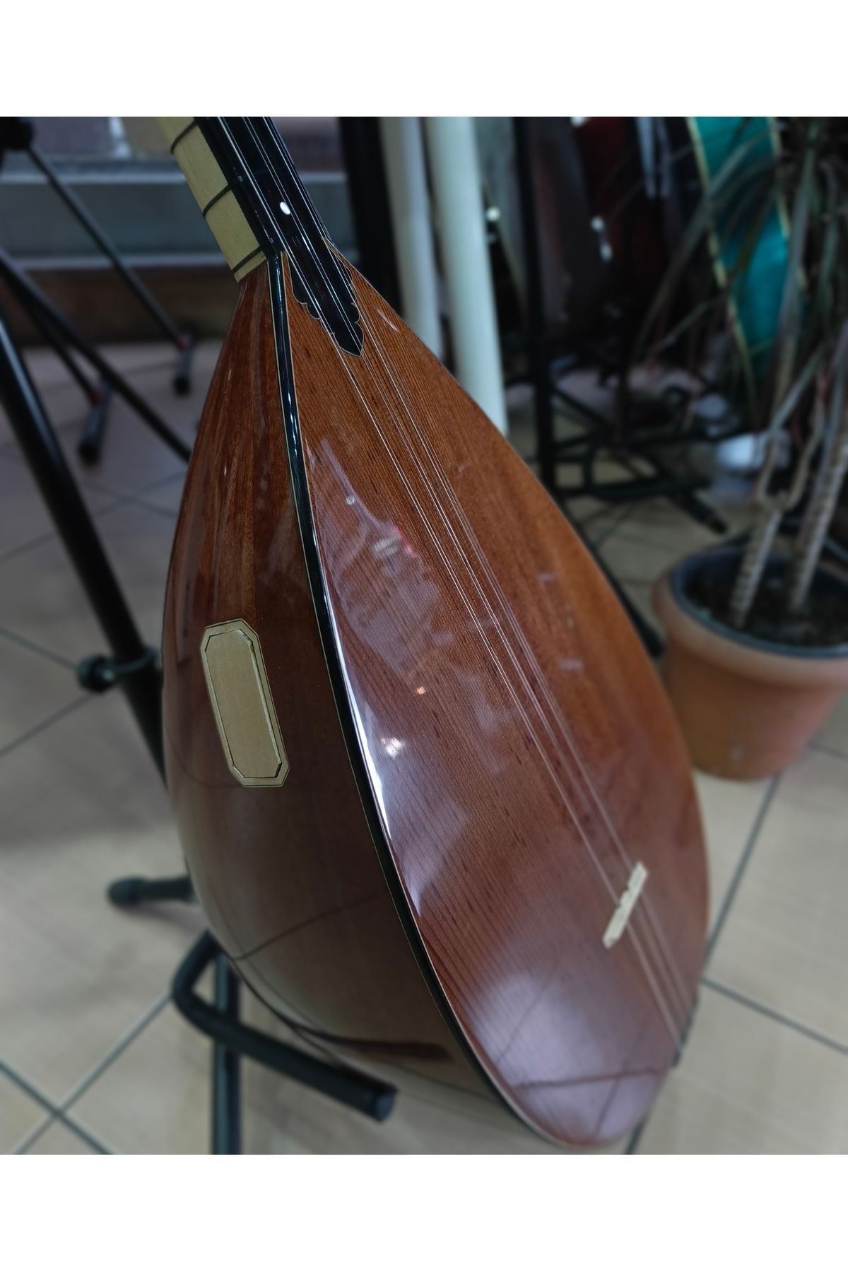 Özel Seri Maun Tekne Kısa Sap Bağlama (soft kılıf, yedek tel, mızrap hediye)