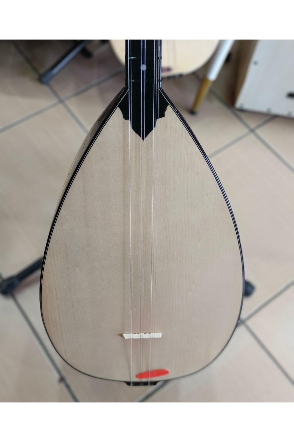 39 cm Pelesenk Tekne Kısa Sap bağlama (kılıf, yedek Tel, mızrap hediye)