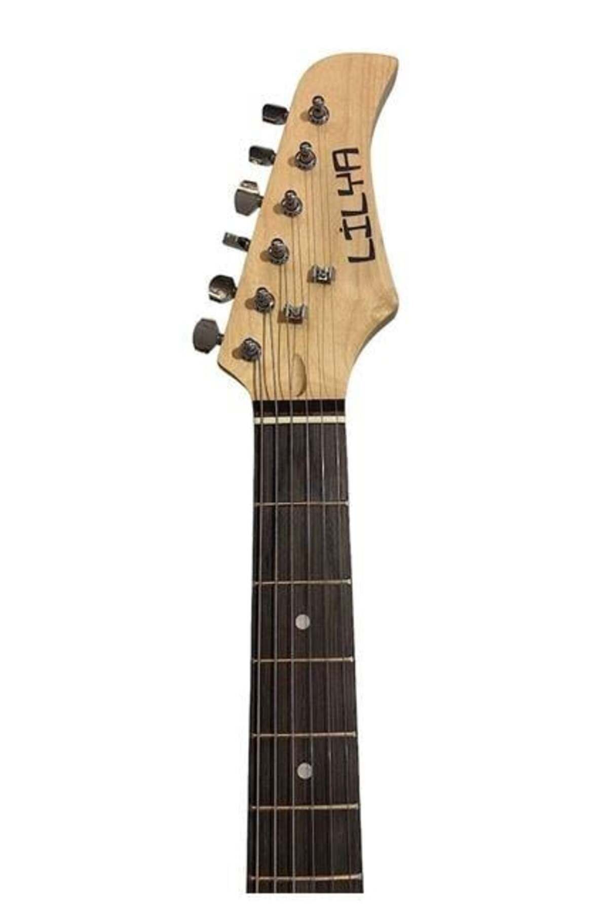 Lilya Elektro Gitar Strat 2 Single 1 Humbacker Hss