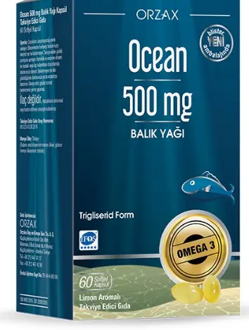 Ocean Omega 500 Mg 60 Kapsül