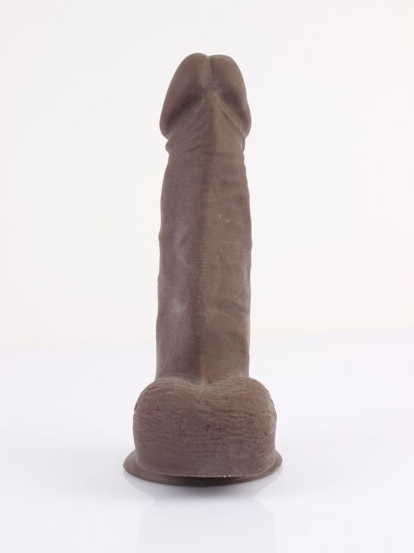 18cm Gerçekçi Dildo – Kıkırdaklı Yapı ve Medikal Silikon