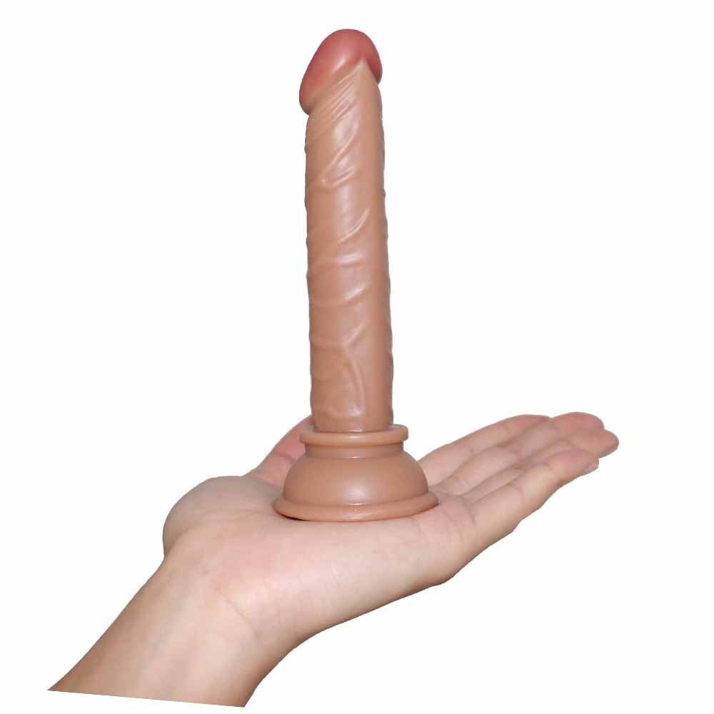 15CM Kahverengi Anal Dildo - Gerçekçi Tasarım ve Konforlu Kullanım