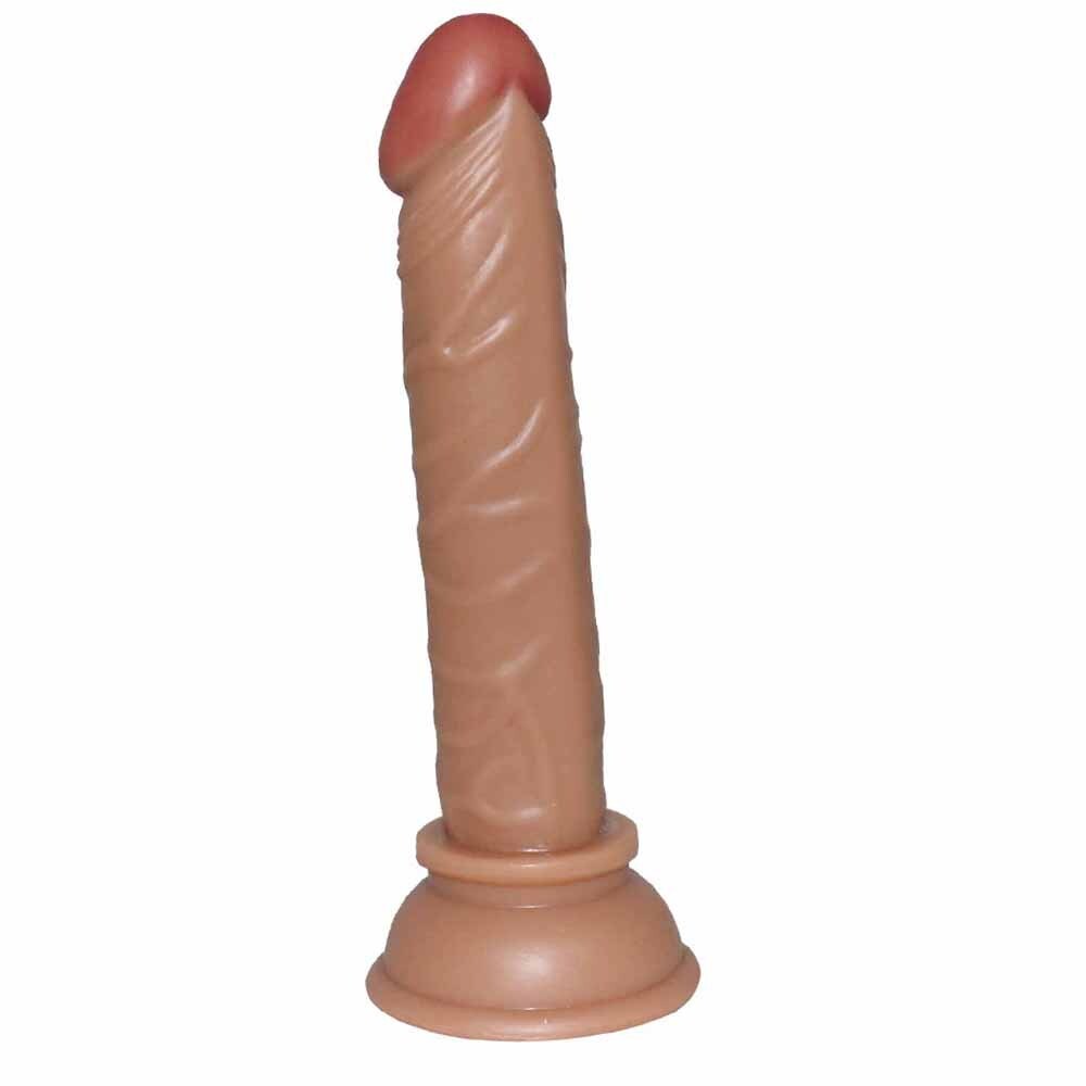 15CM Kahverengi Anal Dildo - Gerçekçi Tasarım ve Konforlu Kullanım