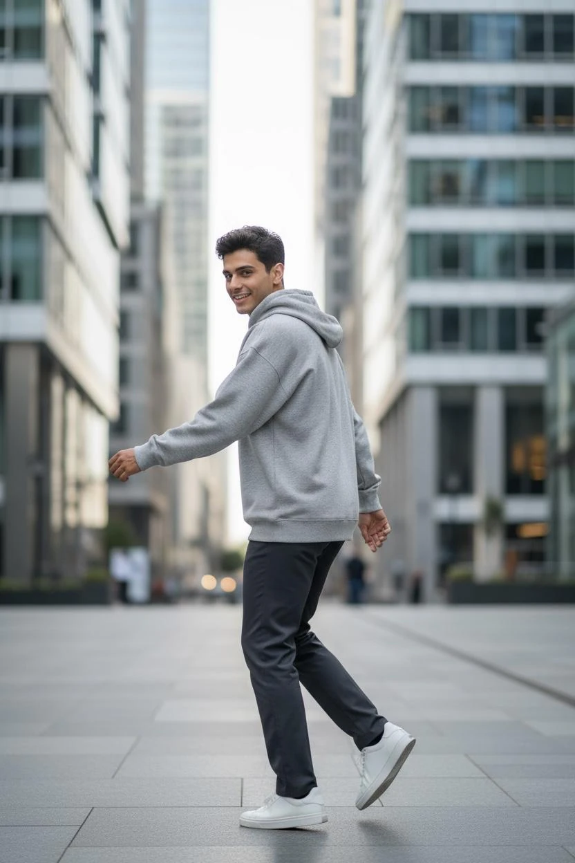 Banana Oversize Unisex Kapüşonlu Sweatshirt