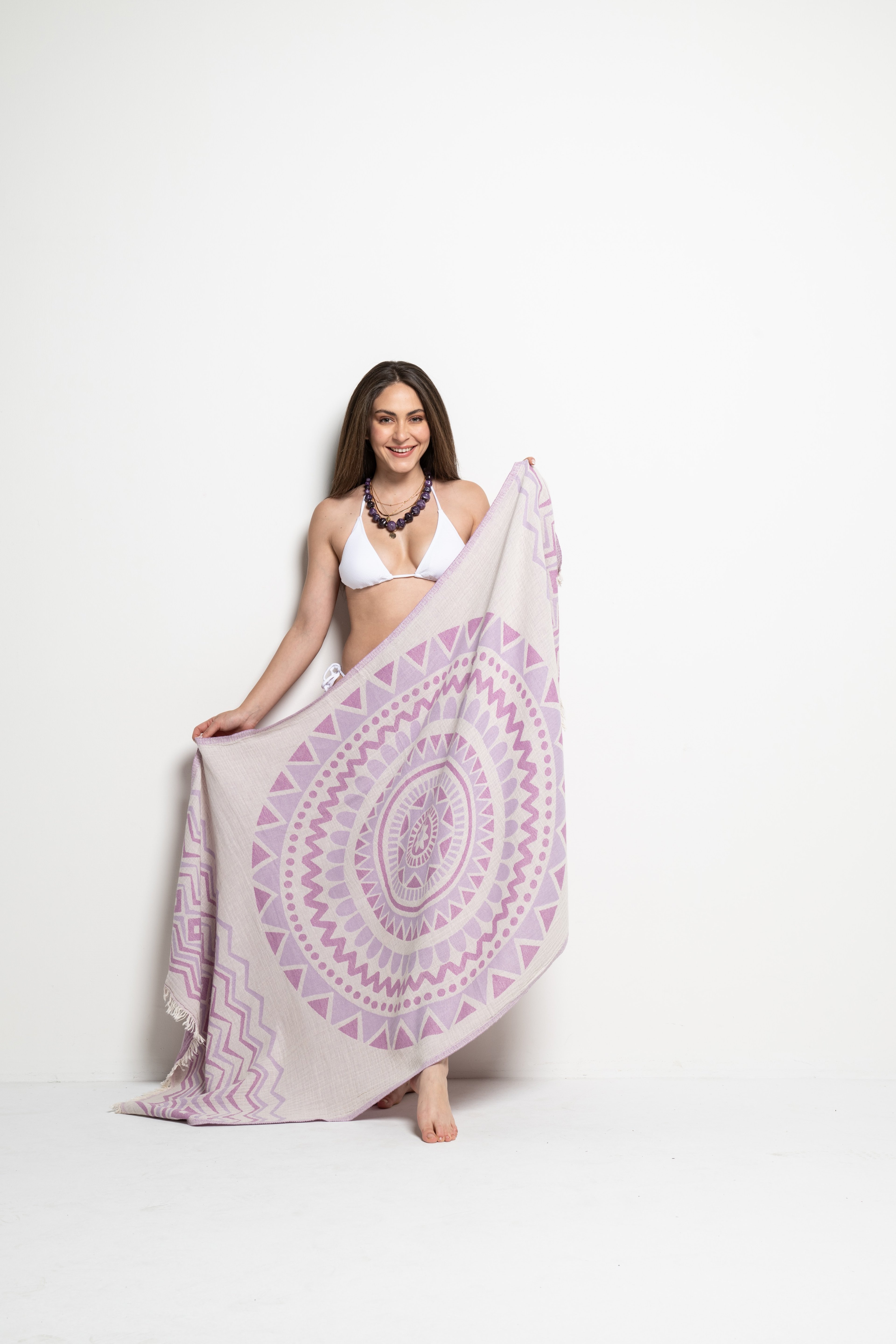 Mandala Lila Peştemal