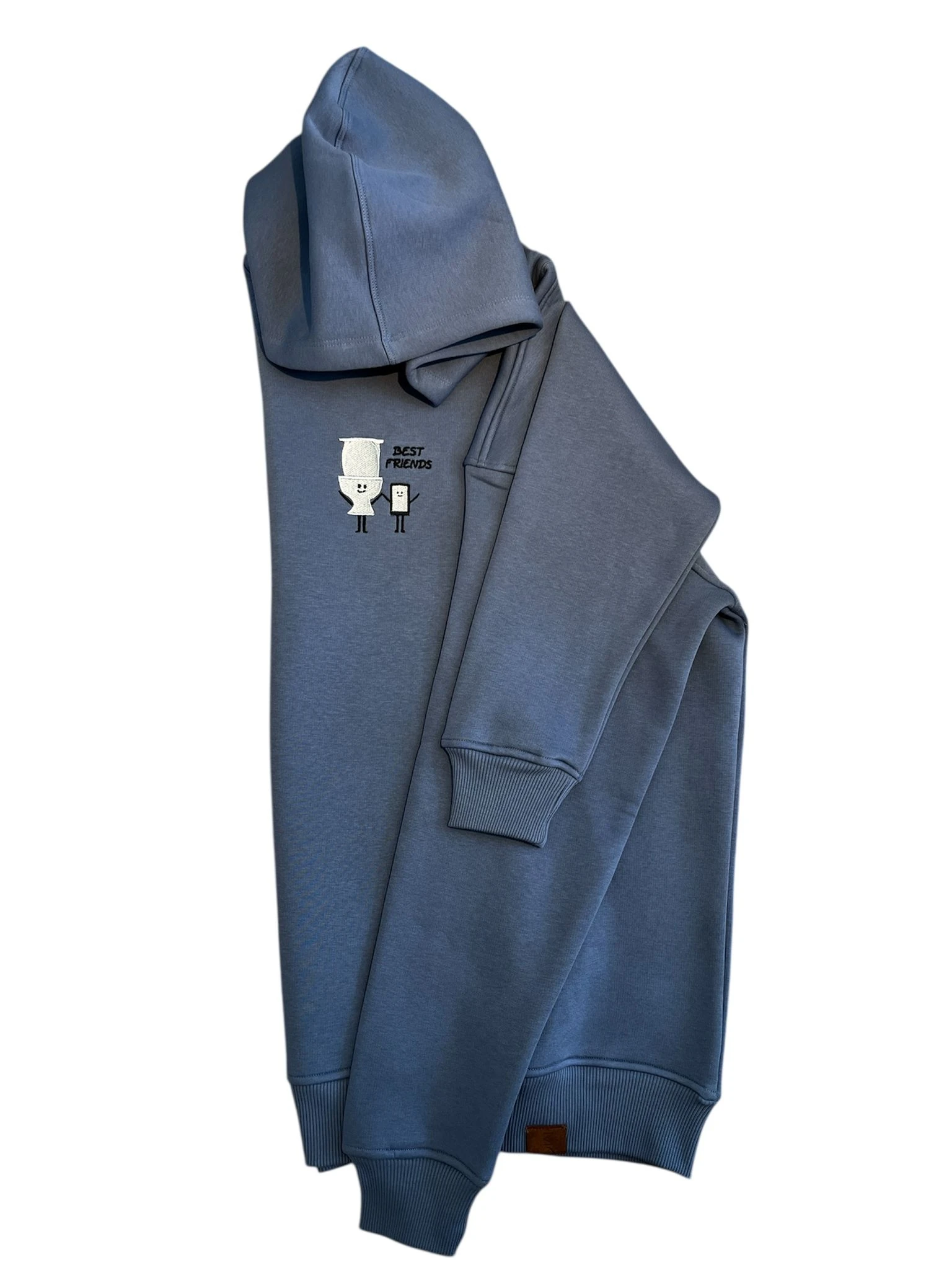 Best Friends Oversize Unisex Kapüşonlu Sweatshirt