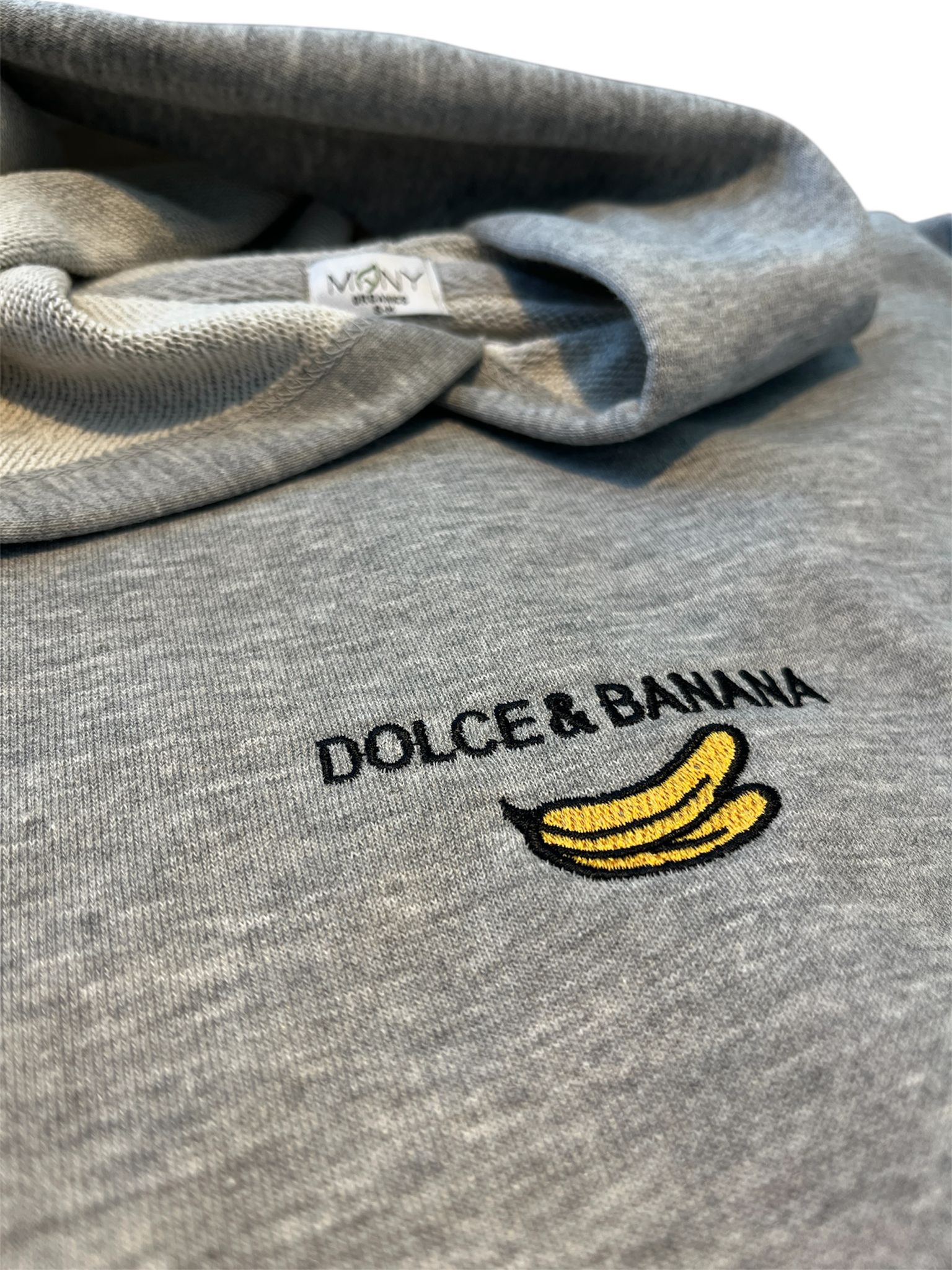 Banana Oversize Unisex Kapüşonlu Sweatshirt