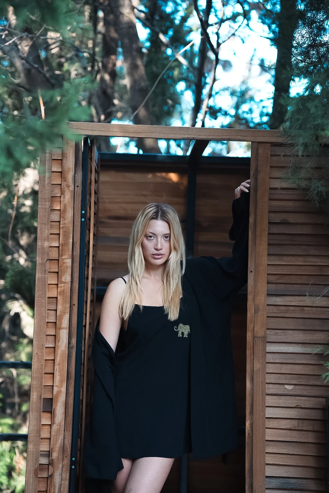 Zenmeri Siyah Gecelik