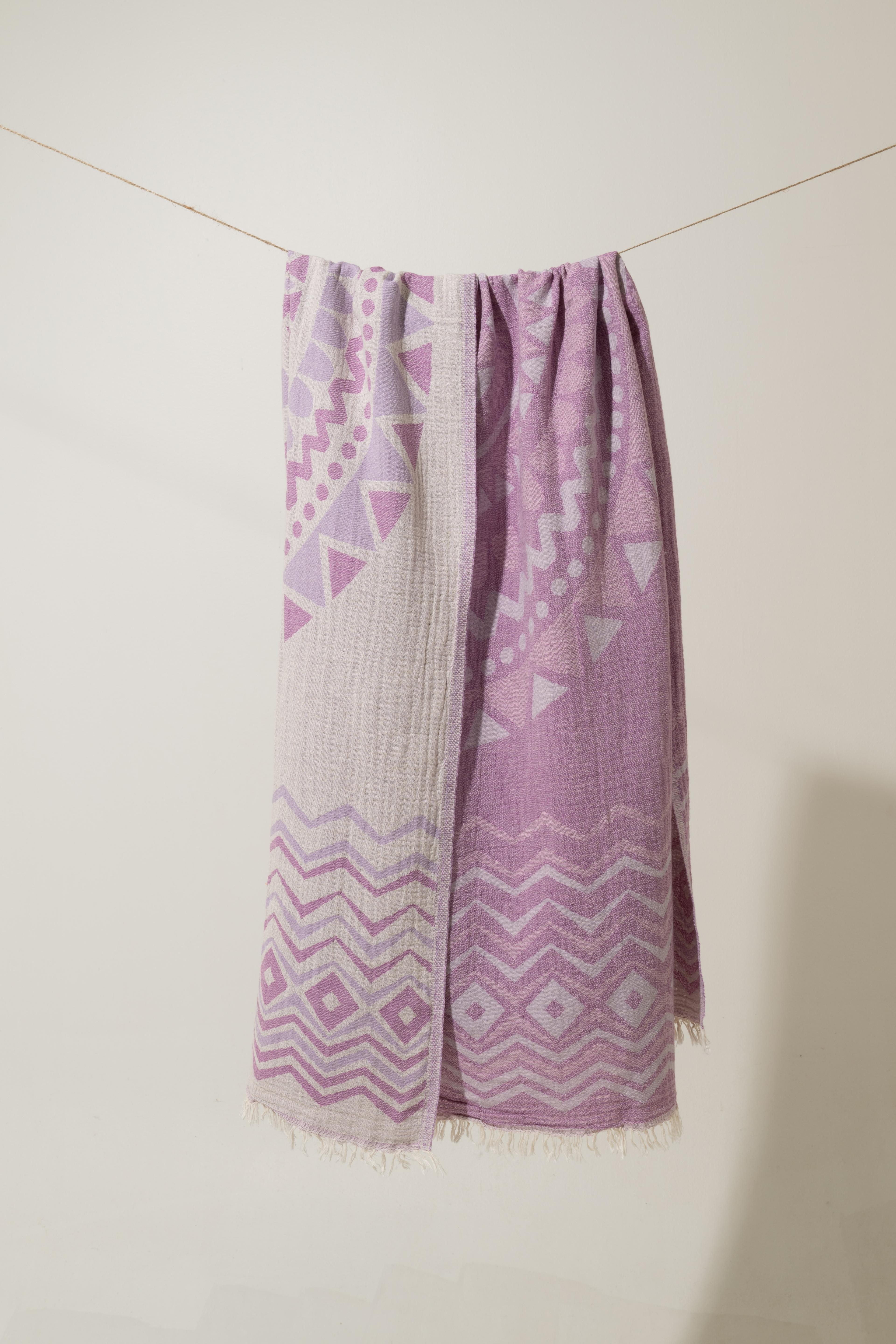 Mandala Lila Peştemal