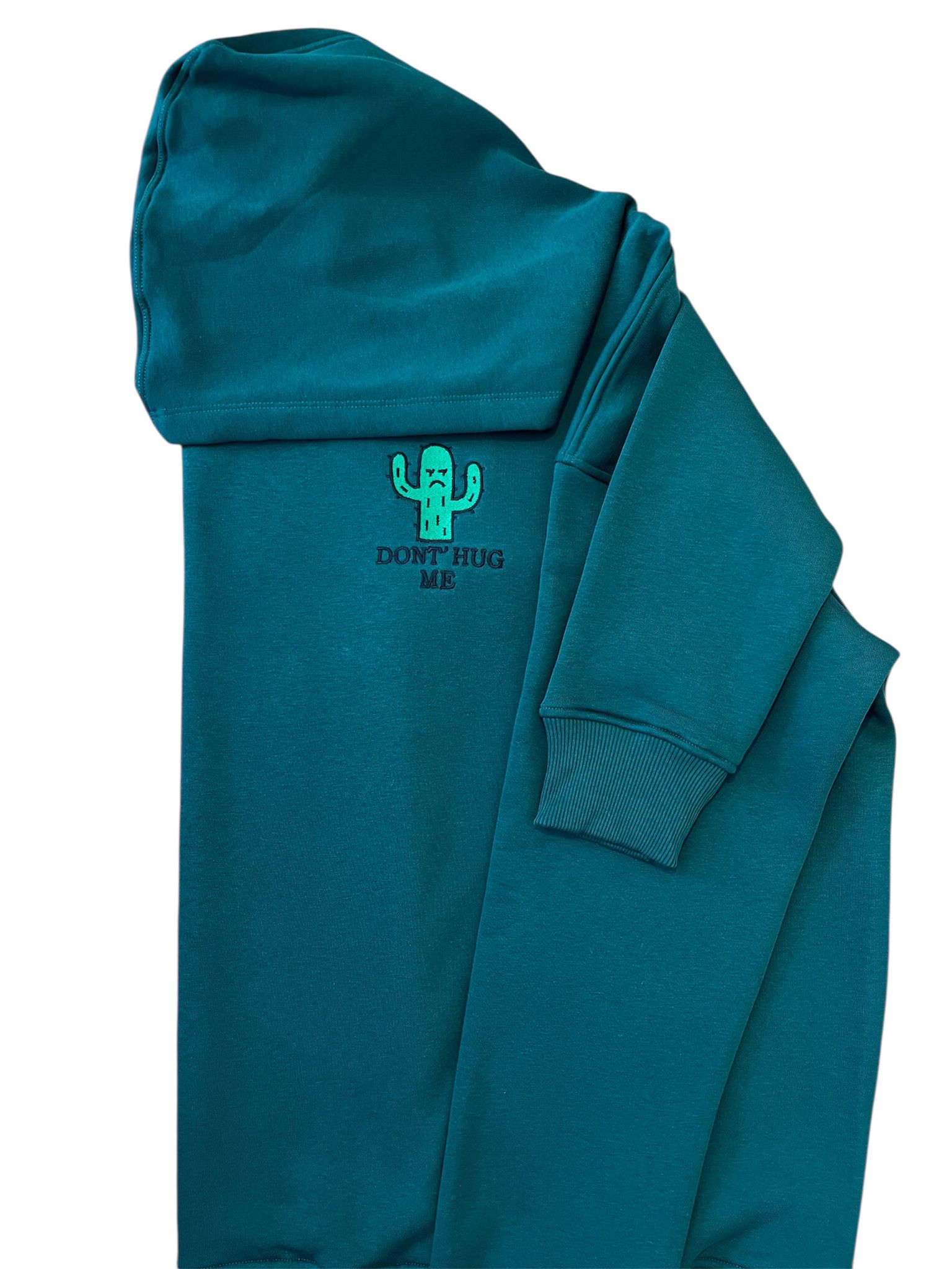 Don't Hug Me Oversize Unisex Kapüşonlu Sweatshirt