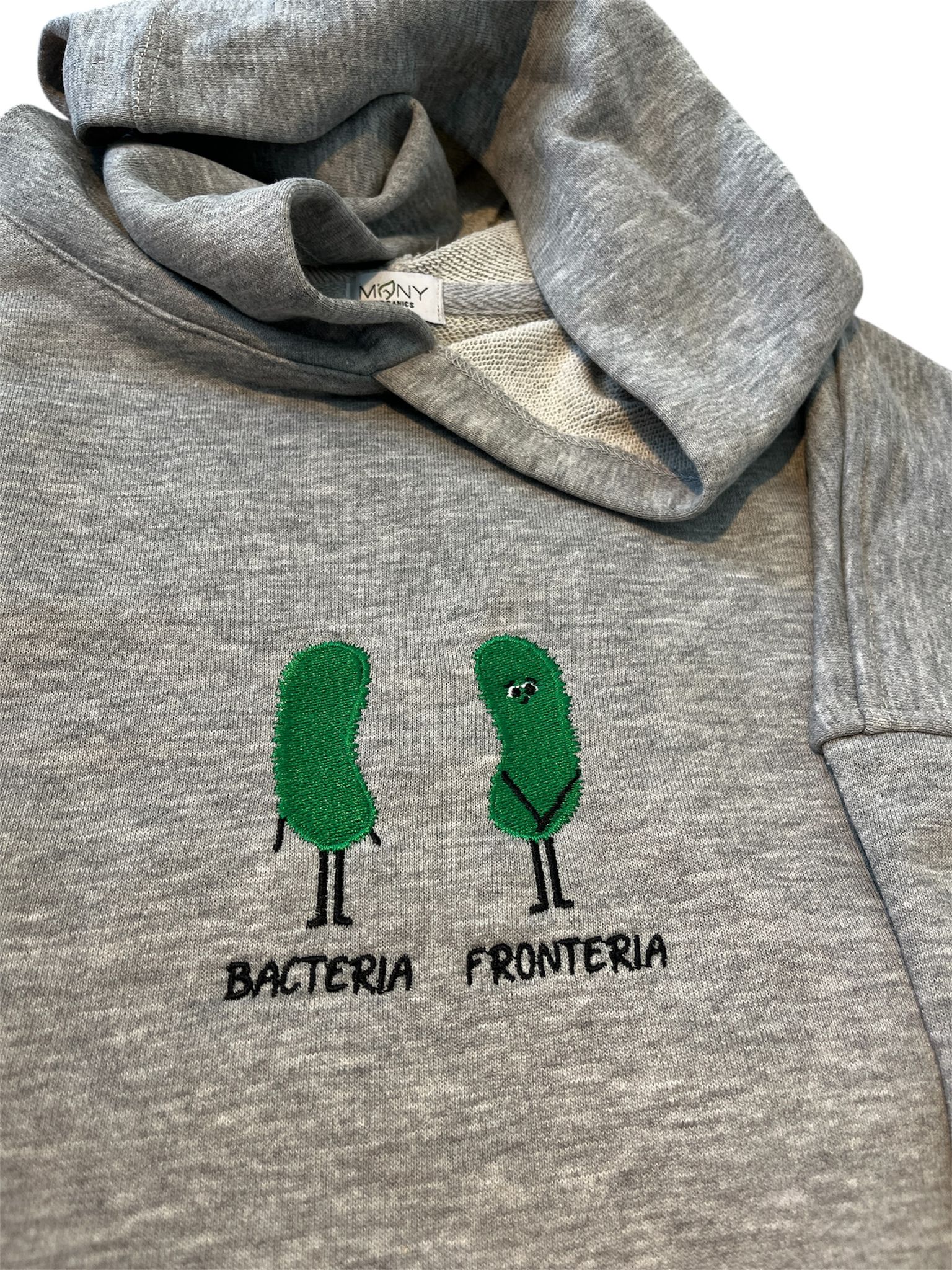 Backteria Oversize Unisex Kapüşonlu Sweatshirt