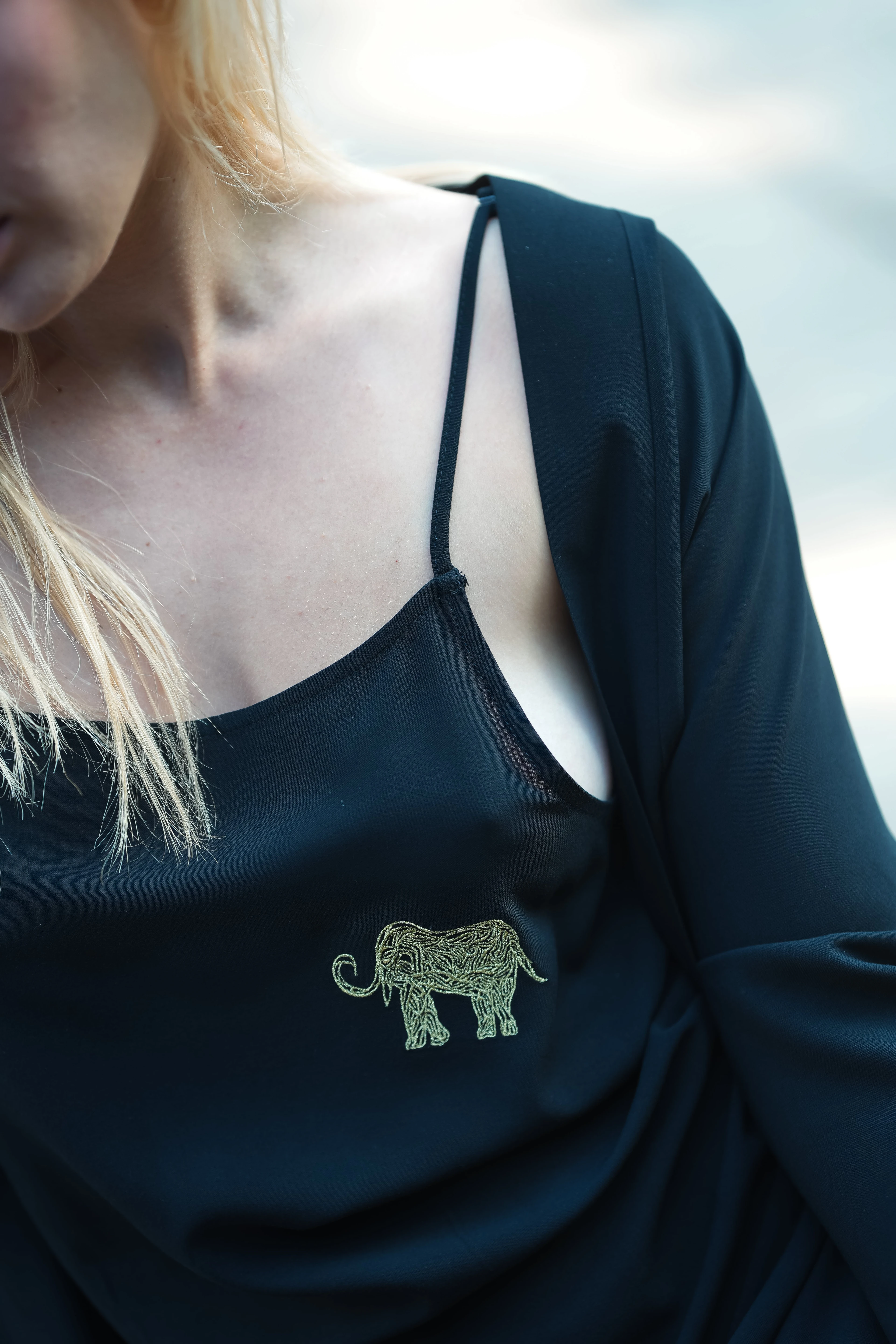 Zenmeri Siyah Gecelik