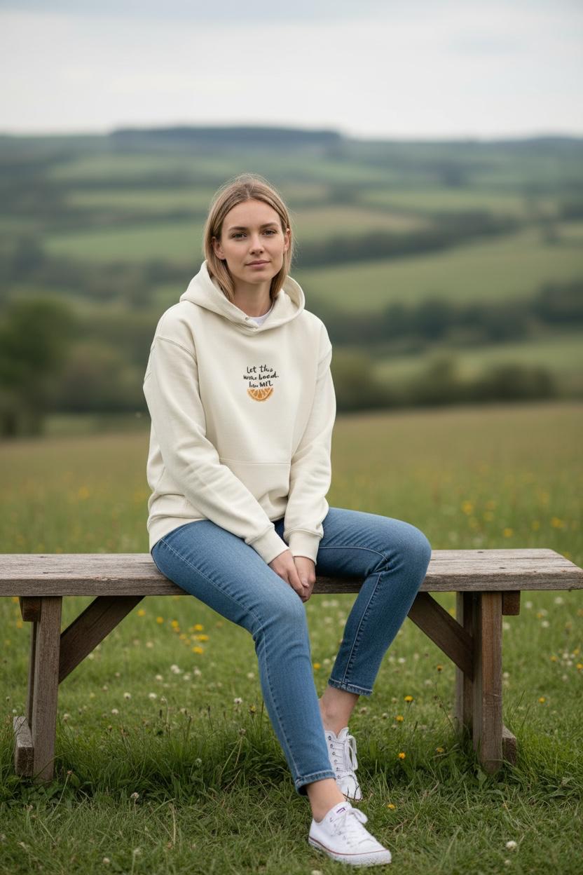 Weekend Oversize Unisex Kapüşonlu Sweatshirt