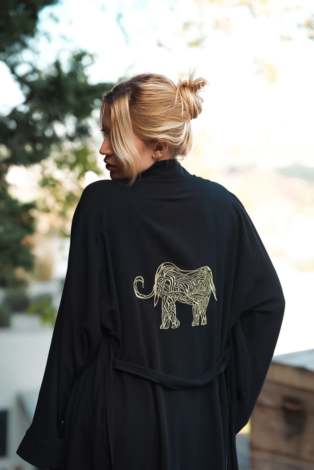 Zenmeri Siyah Kimono