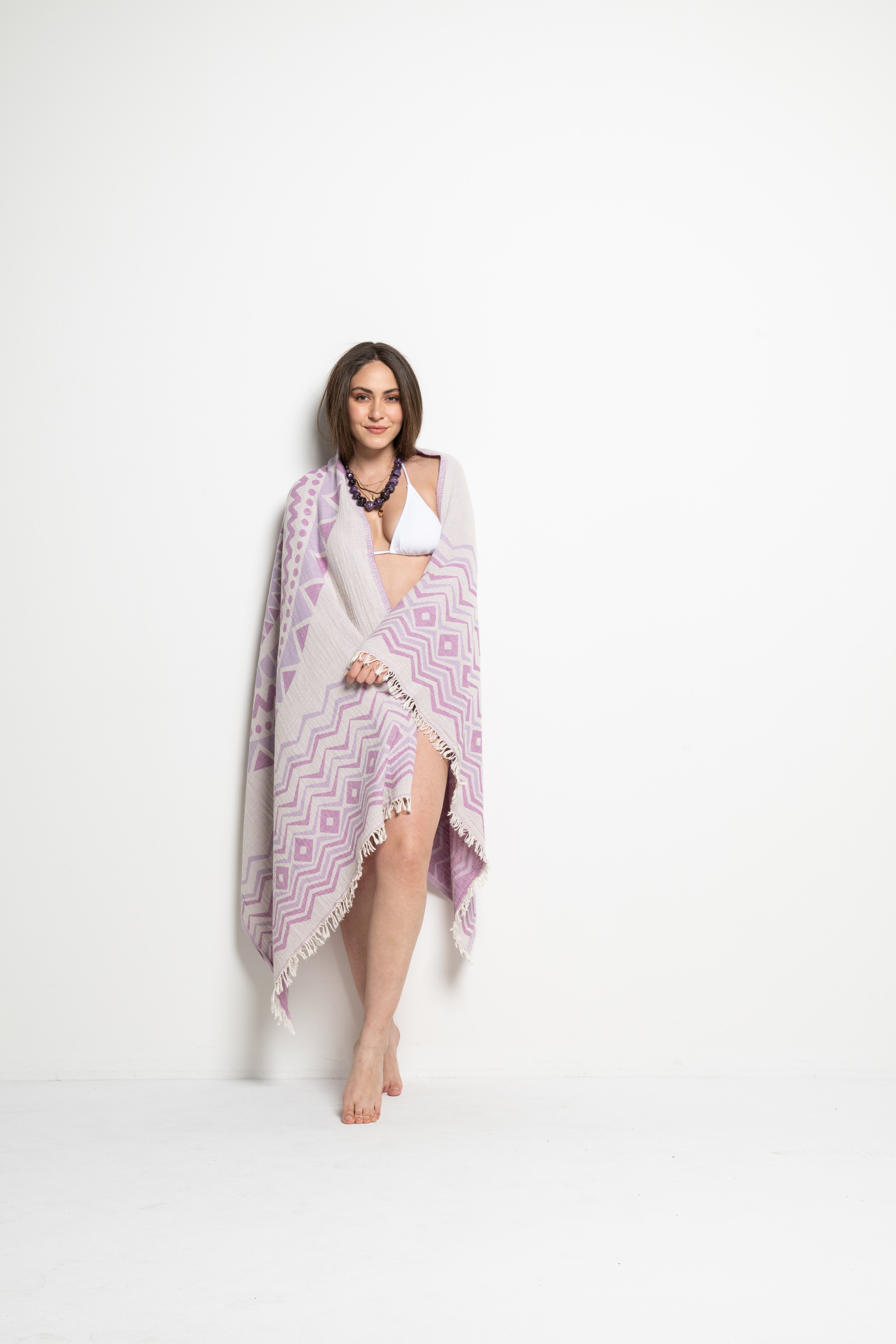 Mandala Lila Peştemal