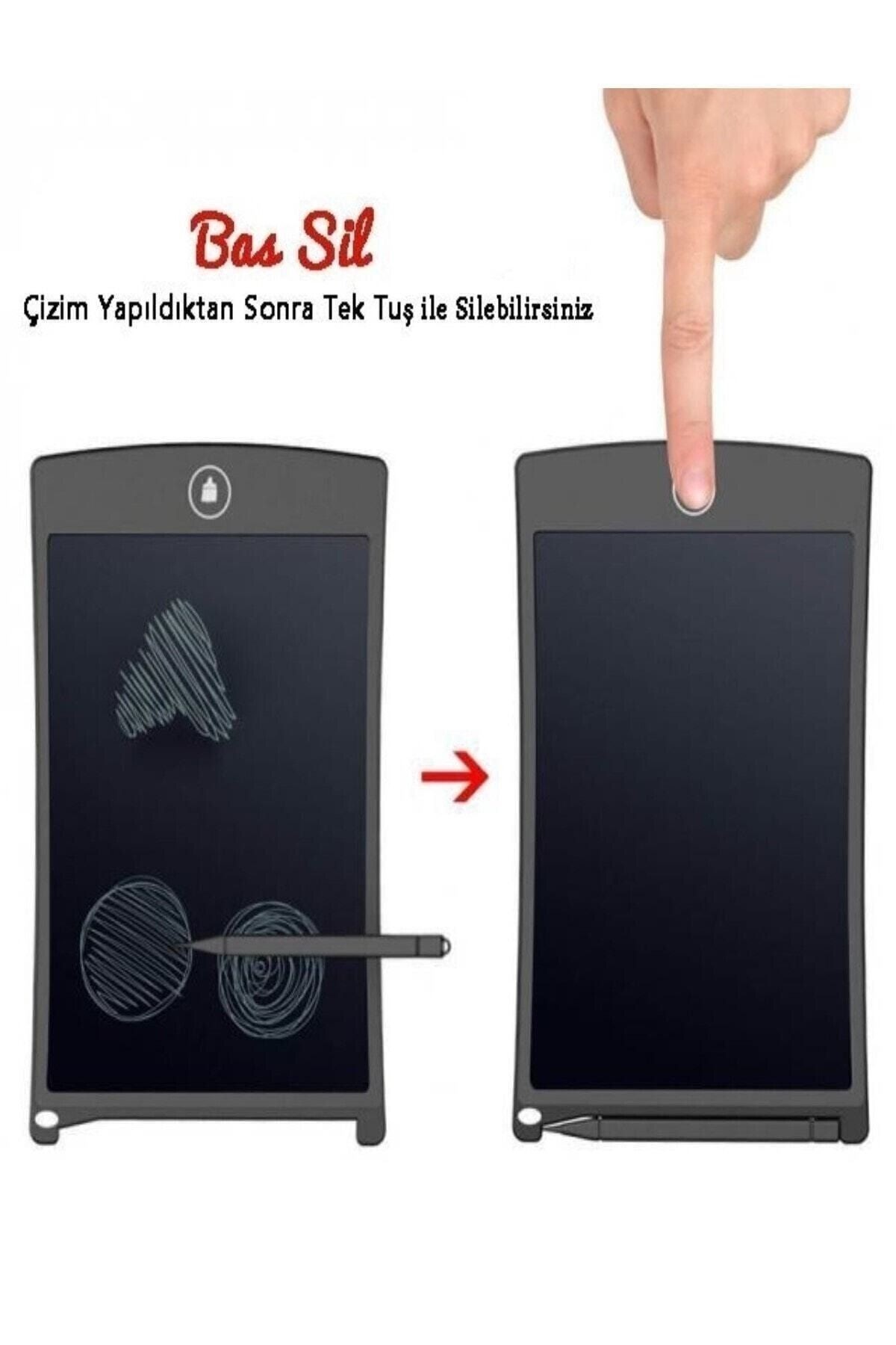 Doğubey Store Writing Tablet LCD 8.5'' Yazı Tahtası Dijital Kalemli Mavi