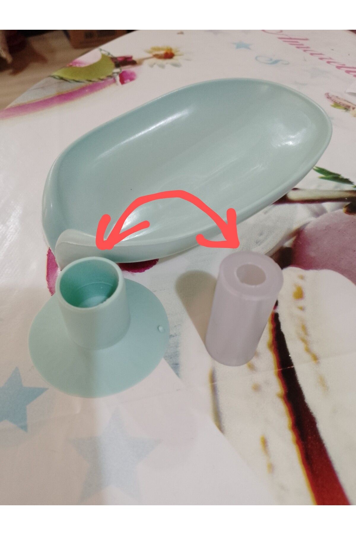 Vantuzlu Su Giderli Sabunluk 1 Adet