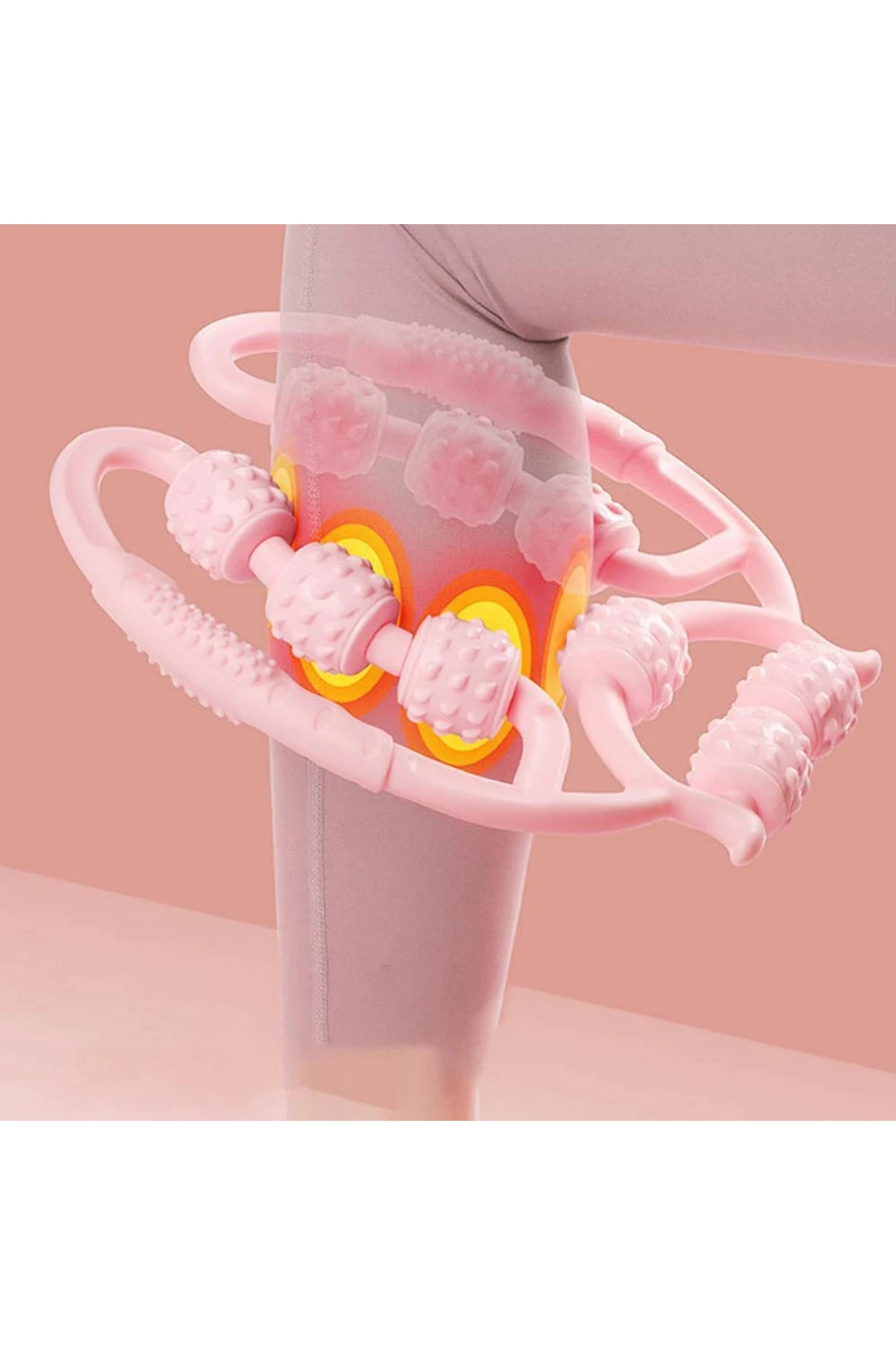 Kas Gevşetici Selülit Masaj Aleti Lenf Drenaj Rulosu Bacak Kol