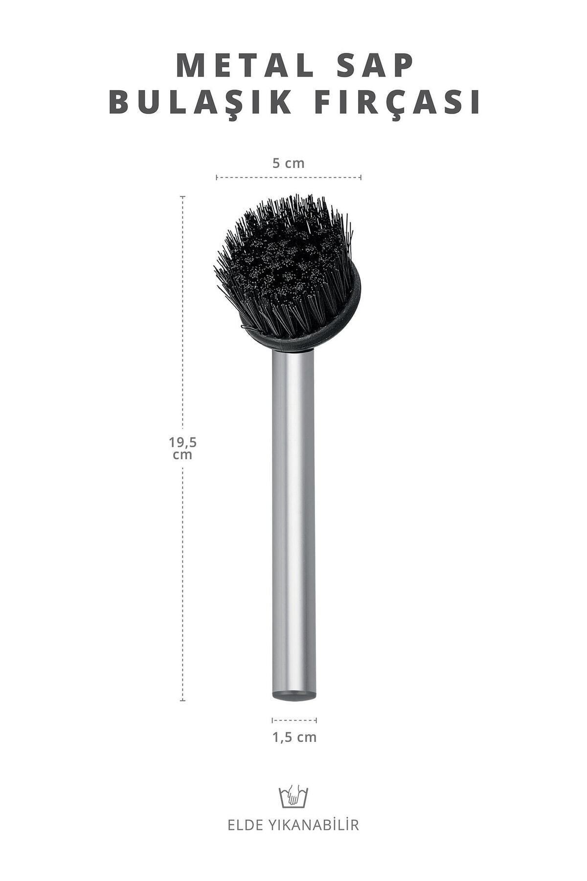 Lissome Metal Saplı Bulaşık Fırçası