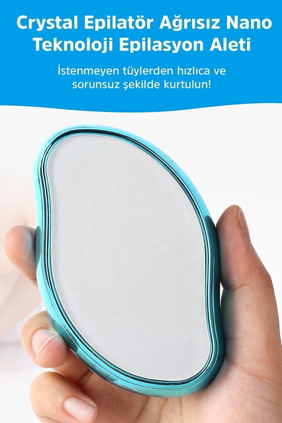 Tüy Dökücü Kristal Epilatör Tüy Alıcı Epilasyon Aleti