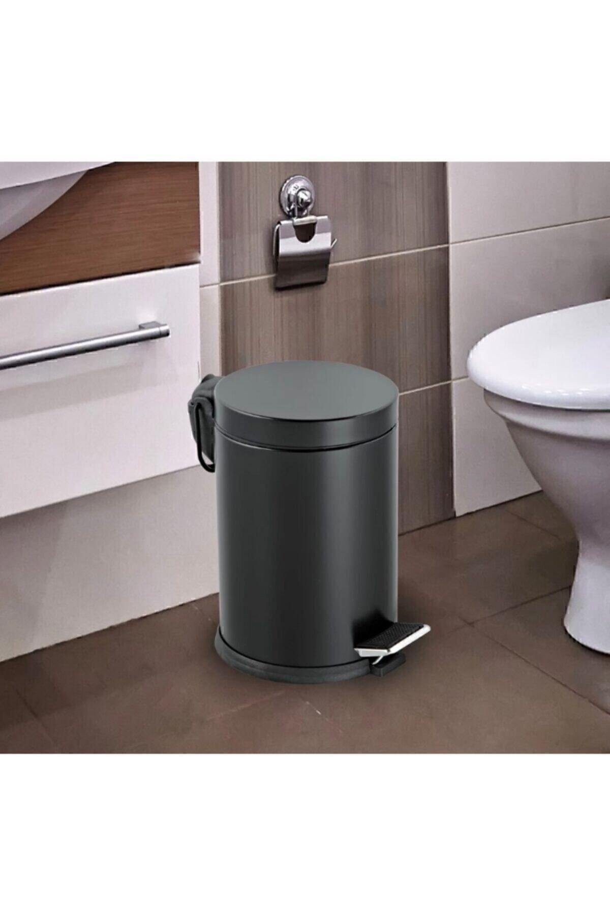 5 Litre Siyah Çöp Kovası