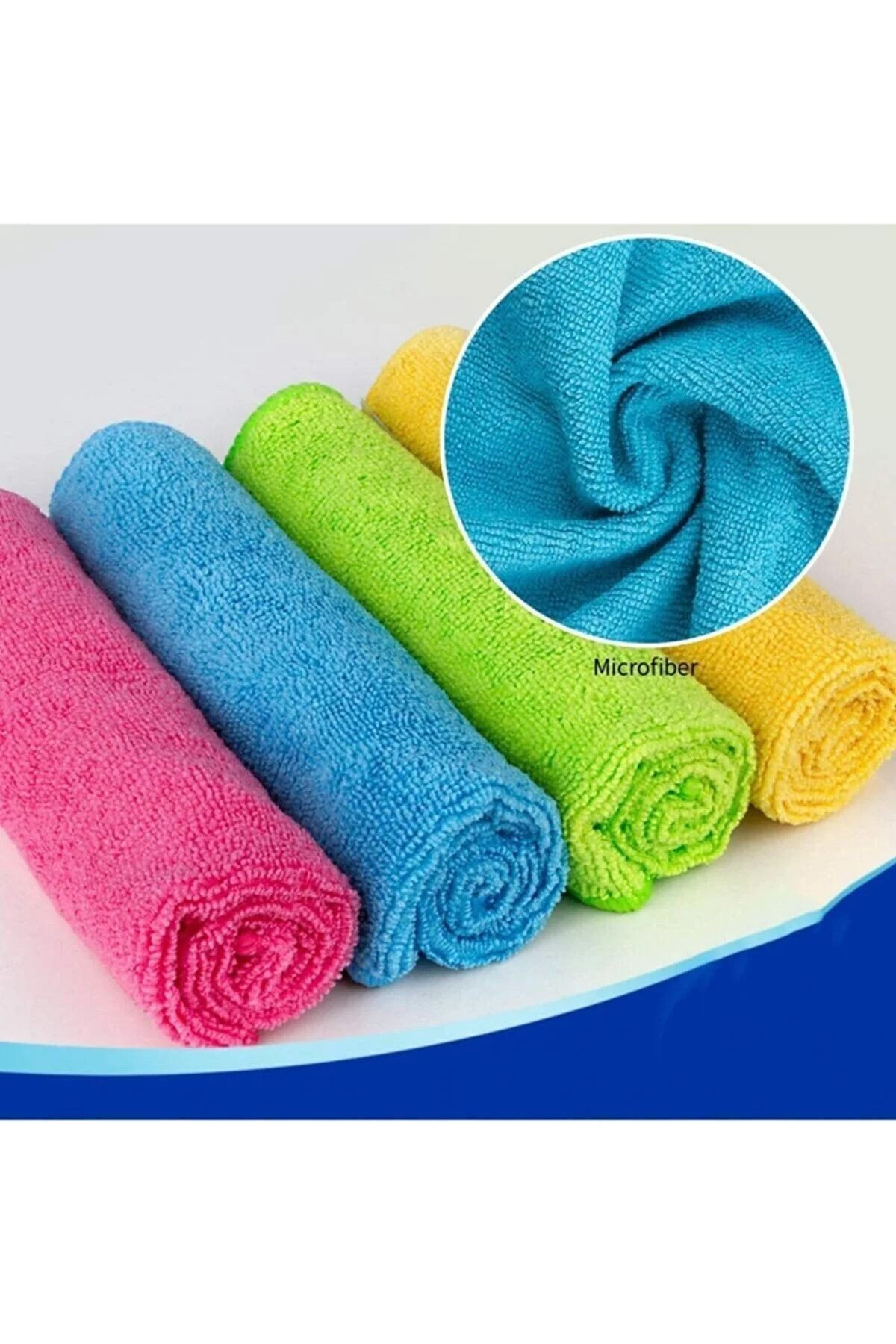 A Kalite 24 Adet Mikrofiber Bez 24’lü Bez